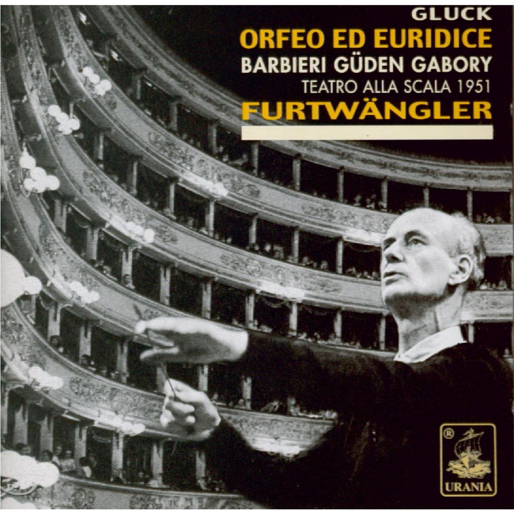 GLUCK - Furtwängler - Orfeo ed Euridice (version italienne) Live Scala di Milano 7 - 4 - 1951..